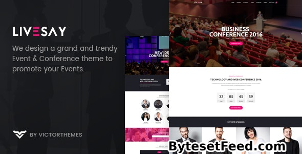 Livesay v1.9.3 - Event & Conference WordPress Theme