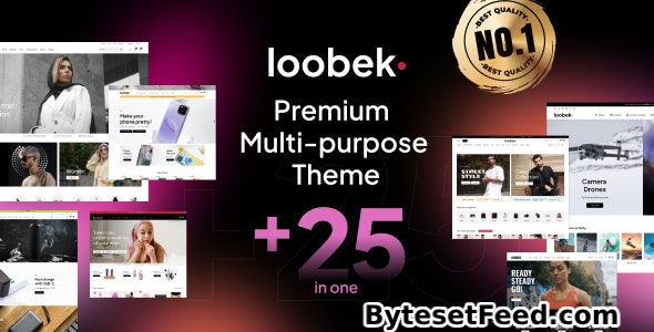 Loobek v1.0.8 - Elementor Multipurpose WooCommerce Theme