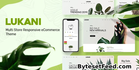 Lukani v1.1.5 - Plant Store Theme for WooCommerce WordPress