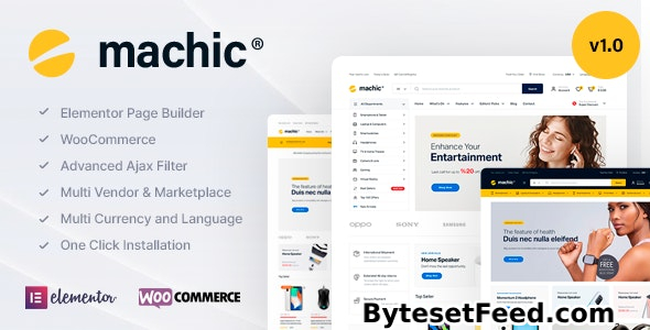 Machic v1.3.5 - Electronics Store WooCommerce Theme