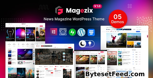 Magezix v1.0.6 - WordPress Newspaper Magazine Theme