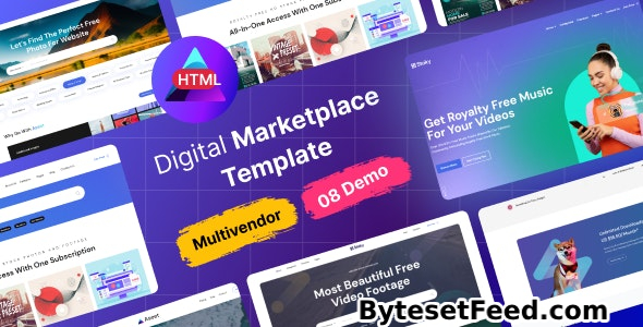 Markety - Digital Marketplace HTML Template