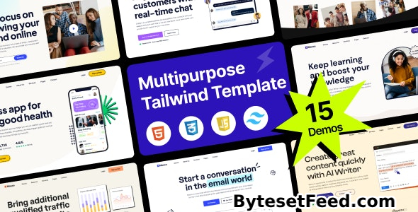 Masco - Saas Software Startup Tailwind Template