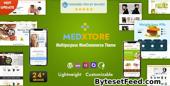 MedXtore v3.2 – Responsive Multipurpose Elementor WooCommerce WordPress Theme