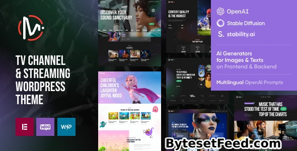 MediaFlex v1.1 - TV Channel & Streaming WordPress Theme