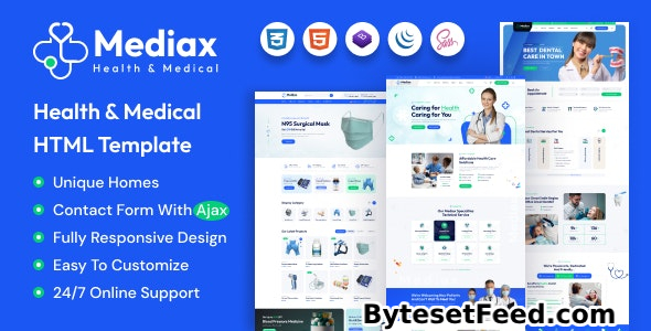 Mediax v1.0 - Health & Medical Service HTML Template