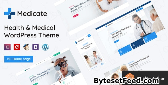 Medicate v3.1 – Health & Medical WordPress Theme + RTL Ready