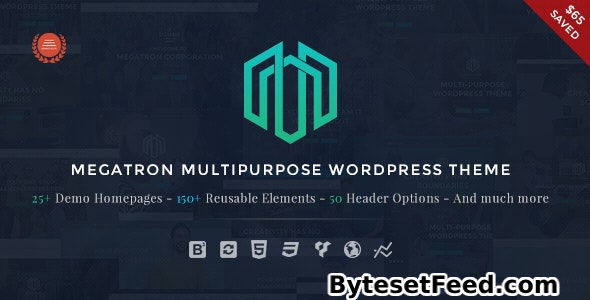 Megatron v4.2 - Responsive MultiPurpose WordPress Theme