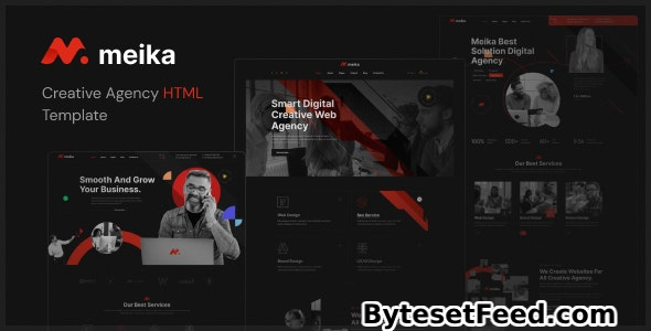 Meika – Creative Agency HTML Template