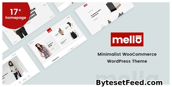 Mella v1.2.29 - Minimalist Ajax WooCommerce WordPress Theme