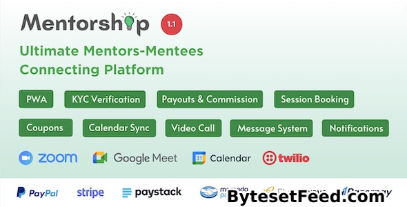 Mentorship v1.1 - Ultimate Mentors Mentees Connecting Platform - nulled