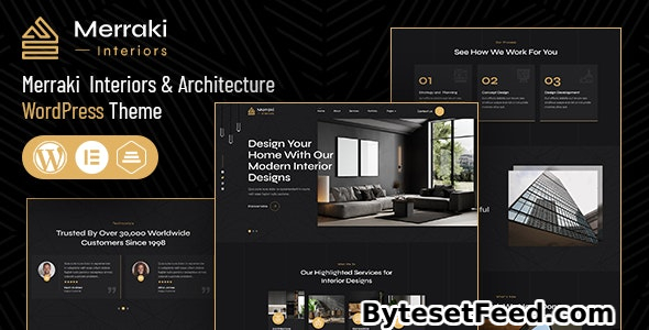 Merraki v1.1 - Interiors & Architecture WordPress Theme