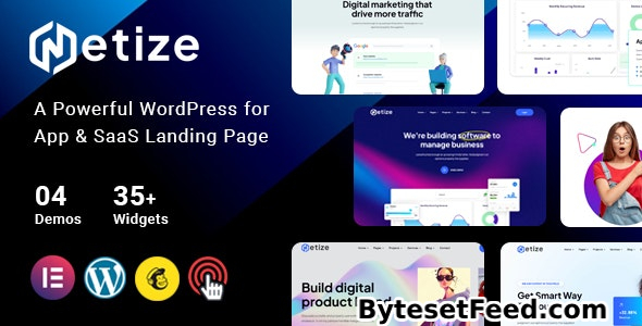 Metize v1.0 - Landing Page WordPress Theme