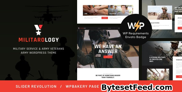 Militarology v1.0.12 - Military Service WordPress Theme