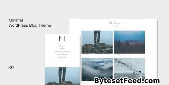 Miniblog v2.0.2 - Multipurpose, Minimal WordPress Theme