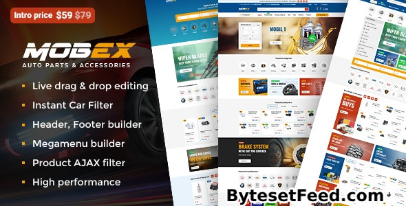 Mobex v2.0 - Auto Parts WordPress Theme