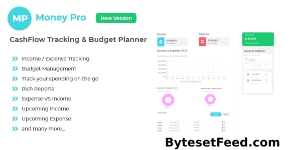 Money Pro v4.0 - Cashflow and Budgeting Manager