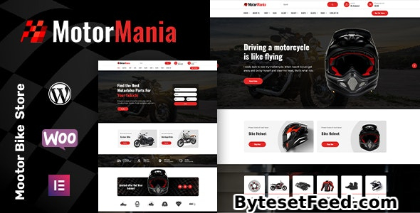 MotorMania v1.1.1 - Motorcycle Accessories WooCommerce Theme