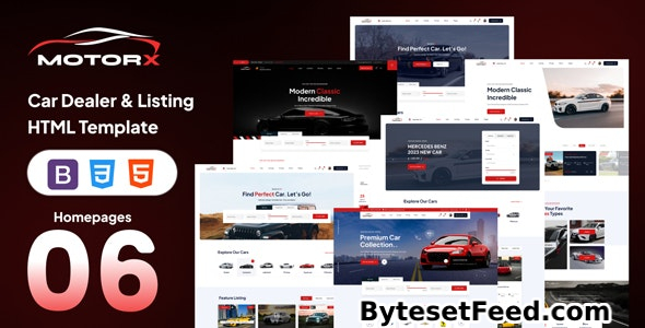 Motorx - Car Dealer & Listing HTML Template