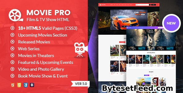 Movie Pro - TV Show and Production House HTML template