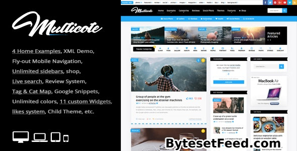 Multicote v3.7 - Magazine and WooCommerce WordPress Theme