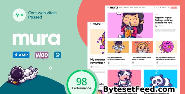 Mura v1.6.6 - WordPress Theme for Content Creators