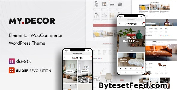 MyDecor v1.3.2 - Elementor WooCommerce WordPress Theme