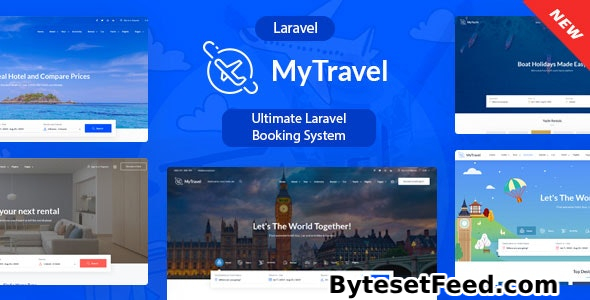 MyTravel v2.4.0 - Ultimate Laravel Booking System
