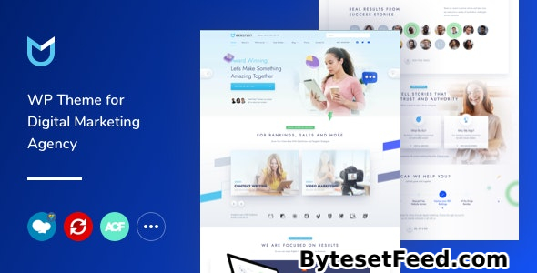 NanoText v1.1.3 - Digital Marketing WordPress Theme