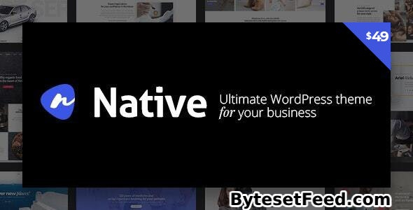 Native v1.6.9.4 - Stylish Multi-Purpose Creative WP Theme