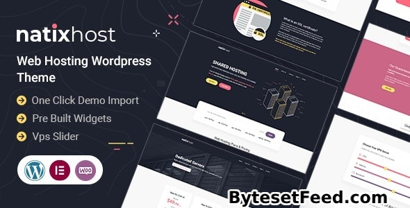 Natix v1.6 - Web Hosting WordPress Theme