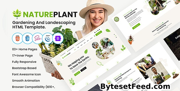 NaturePlant - Gardening And Landscaping HTML Template