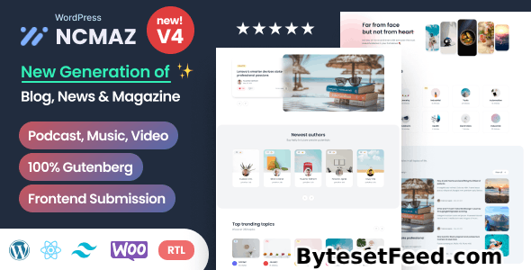 Ncmaz v4.3.4 - Blog Magazine WordPress Theme