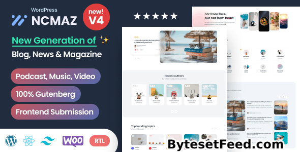 Ncmaz v4.3.6 - Blog Magazine WordPress Theme