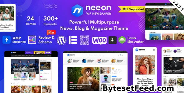 Neeon v3.0.5 - WordPress News Magazine Theme