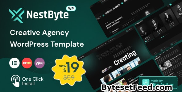 Nestbyte v1.1 - Creative Agency and Startup WordPress Theme