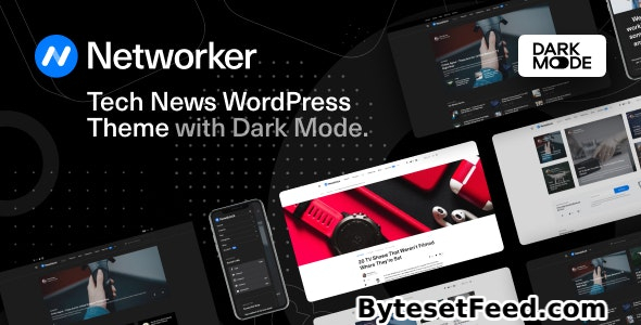 Networker v1.1.10 - Tech News WordPress Theme with Dark Mode
