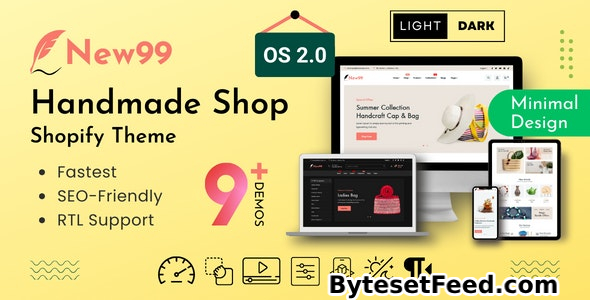 New99 v2.0.8 - Handmade Shop Shopify Theme