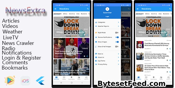 NewExtra - Flutter App For Android & IOS - 2 June 2024