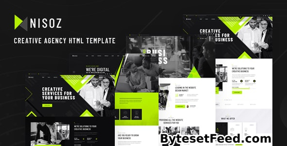 Nisoz - Creative Agency HTML Template