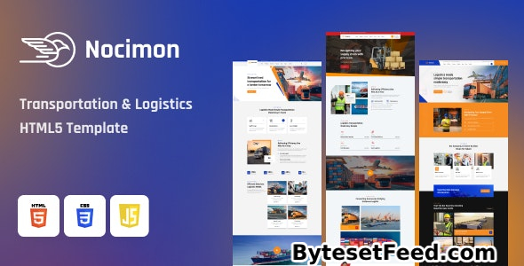 Nocimon - Transportation & Logistics HTML Template