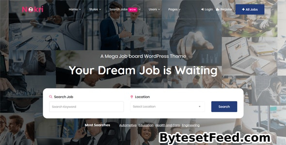 Nokri v1.5.7 - Job Board WordPress Theme