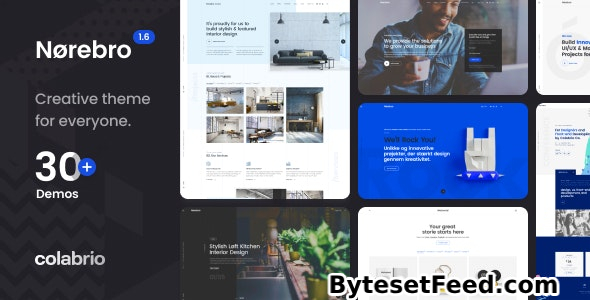 Norebro v1.6.4 - Creative Multipurpose WordPress Theme