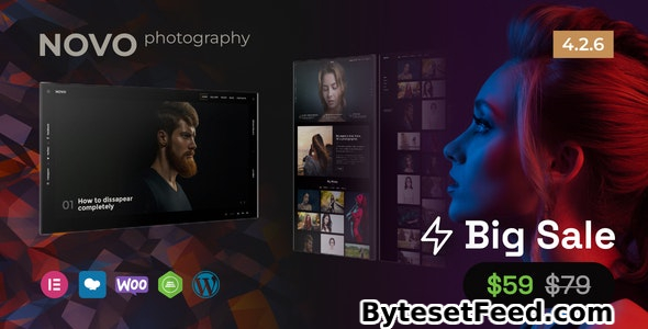 Novo v4.2.6 - Photography WordPress Theme