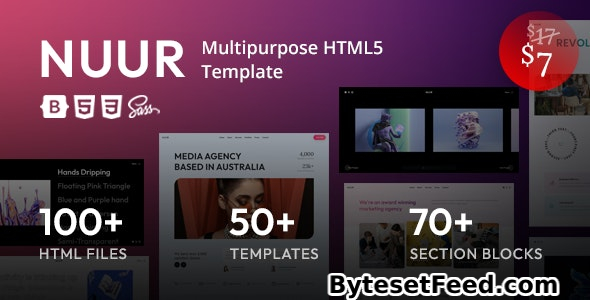 Nuur - Multipurpose HTML5 Template
