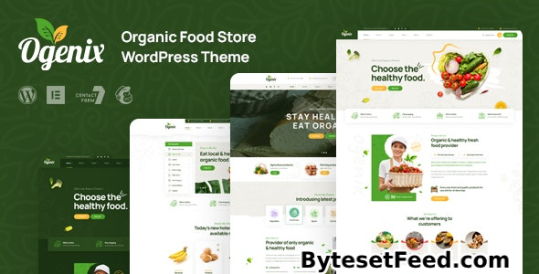 Ogenix v1.0 - Organic Food Store WordPress Theme