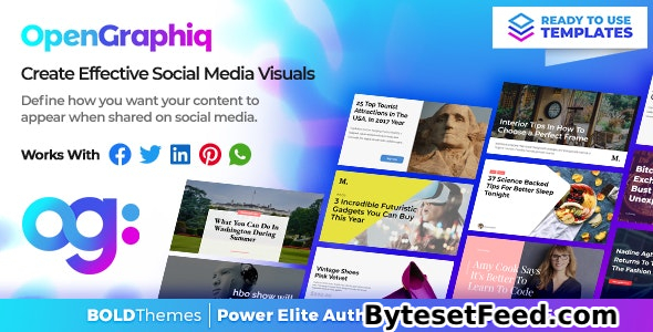 OpenGraphiq v1.1.5 - WordPress Social Image Generator