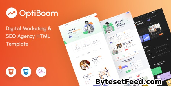 OptiBoom - Digital Marketing & SEO Agency HTML5 Template