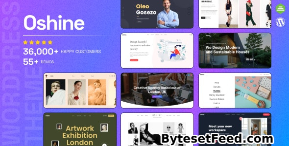 Oshine v7.1.9 - Creative Multi Purpose Theme