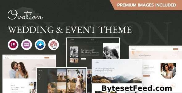 Ovation v1.0 - Wedding & Event Photography WordPress Theme